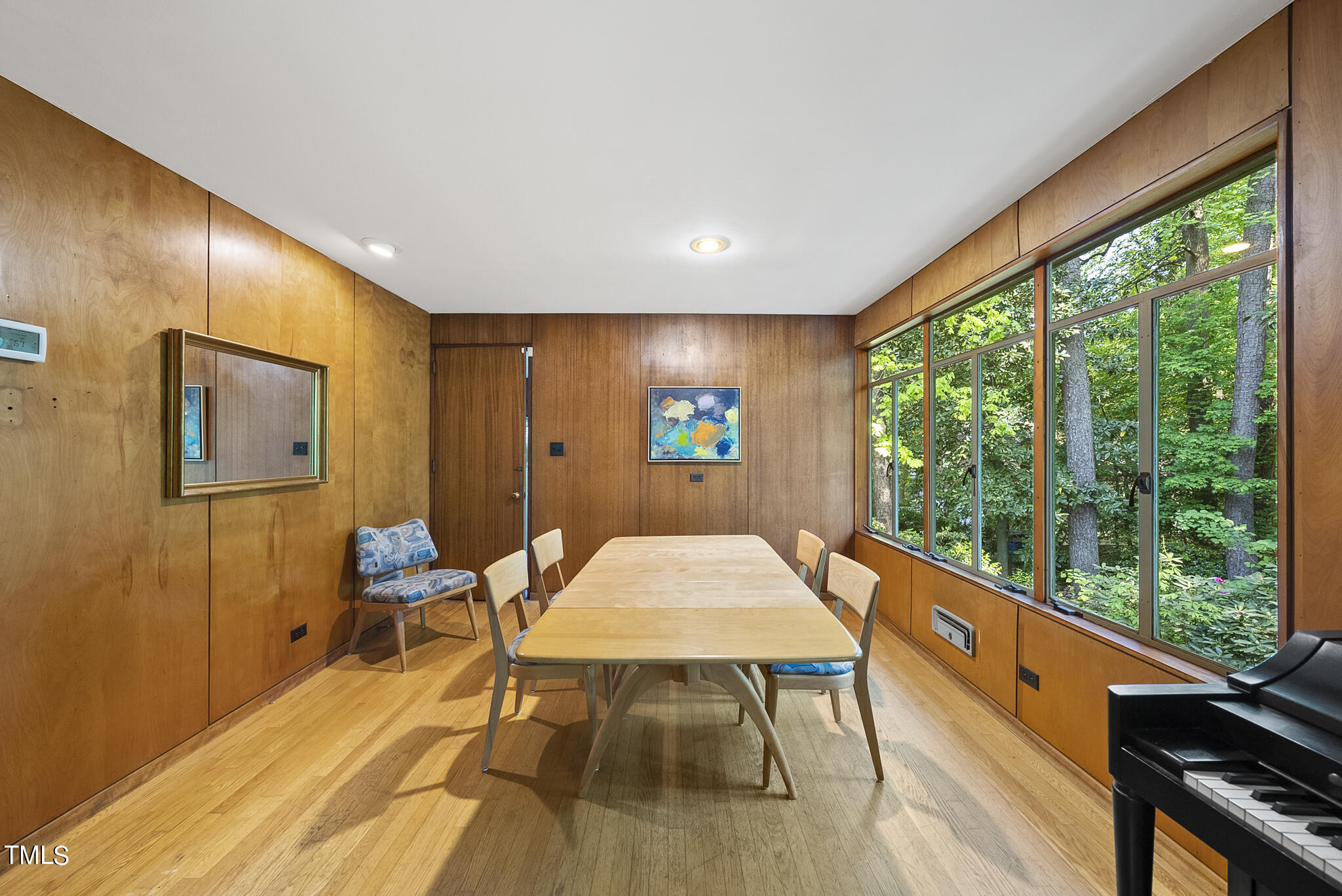 2715 Rosedale Avenue Raleigh, NC 27607 - Photo 39 of 46 Dining Room: wood paneling