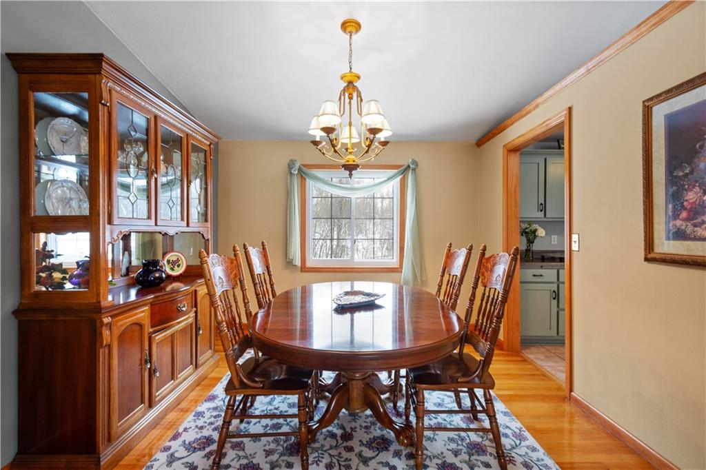 2701 College Park Road Allison Park, PA 15101 - Photo 6 of 29 a view of a dining room with furniture window and wooden floor