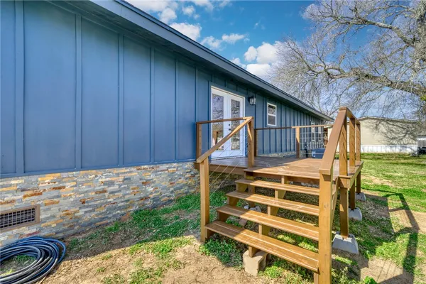 a view of swimming pool with seating