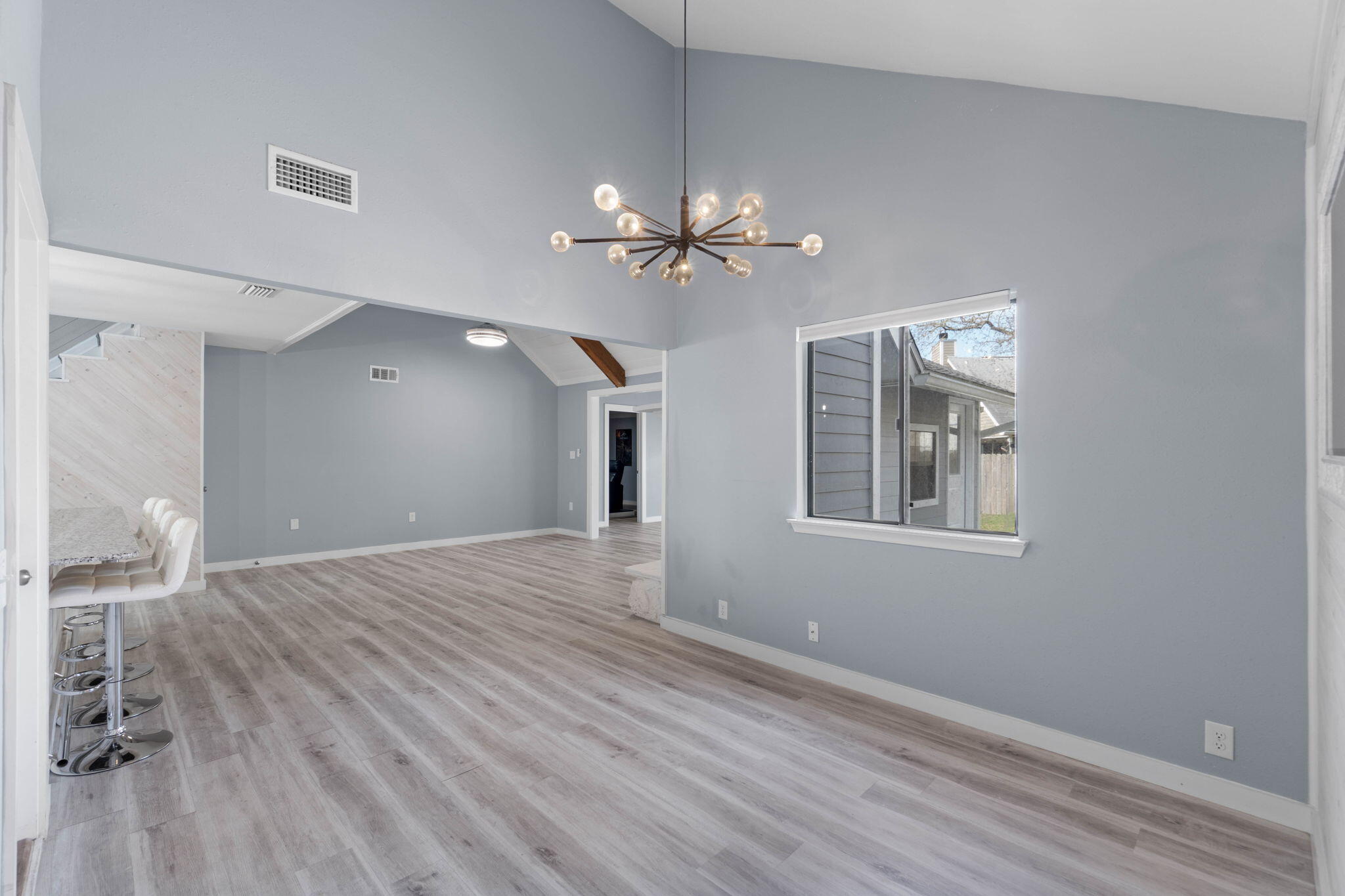 41 Solar Street Mary Esther, FL 32569 - Photo 13 of 40 a view of a room with a ceiling fan and a ceiling fan