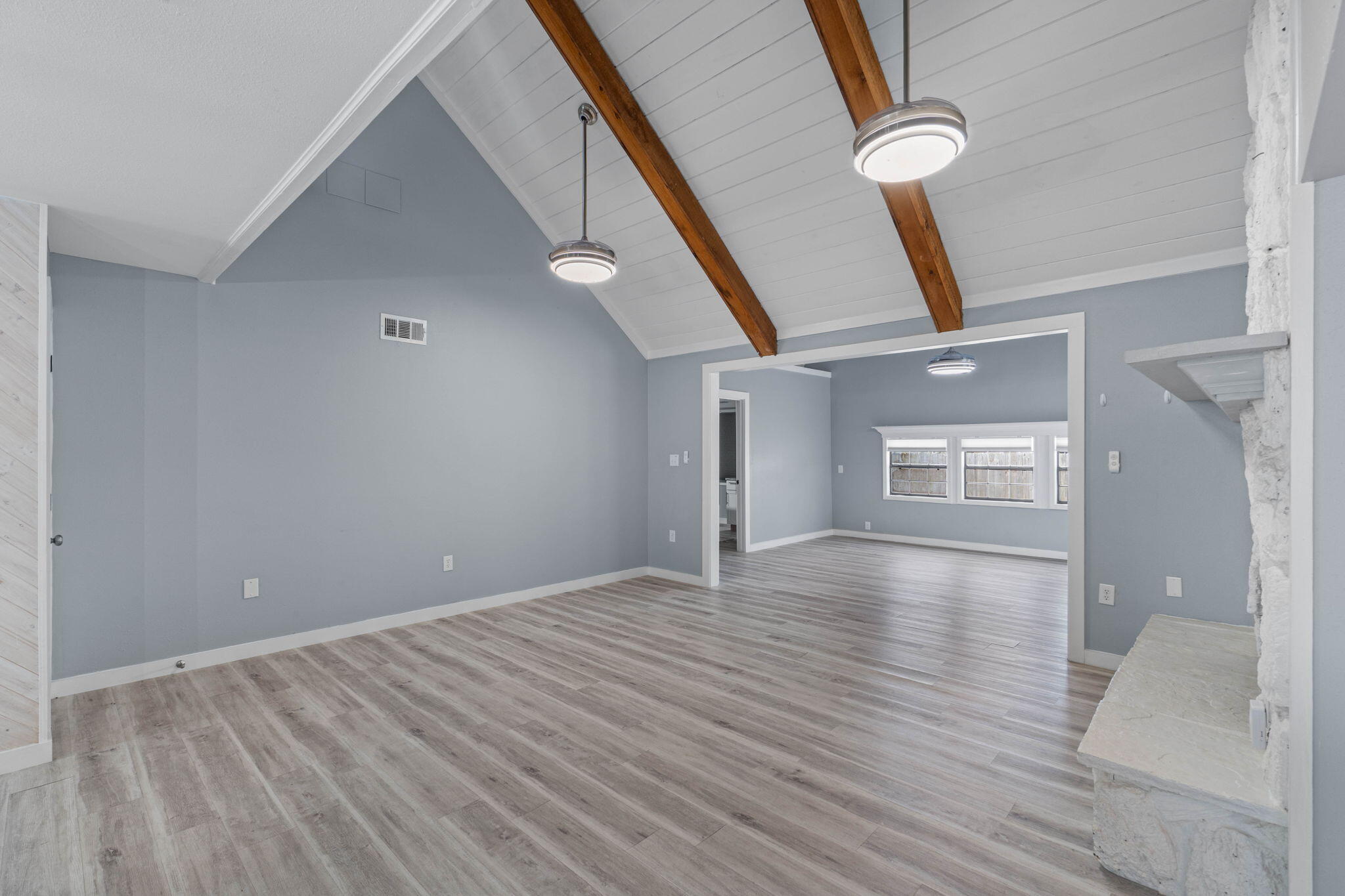 41 Solar Street Mary Esther, FL 32569 - Photo 9 of 40 a view of empty room with wooden floor