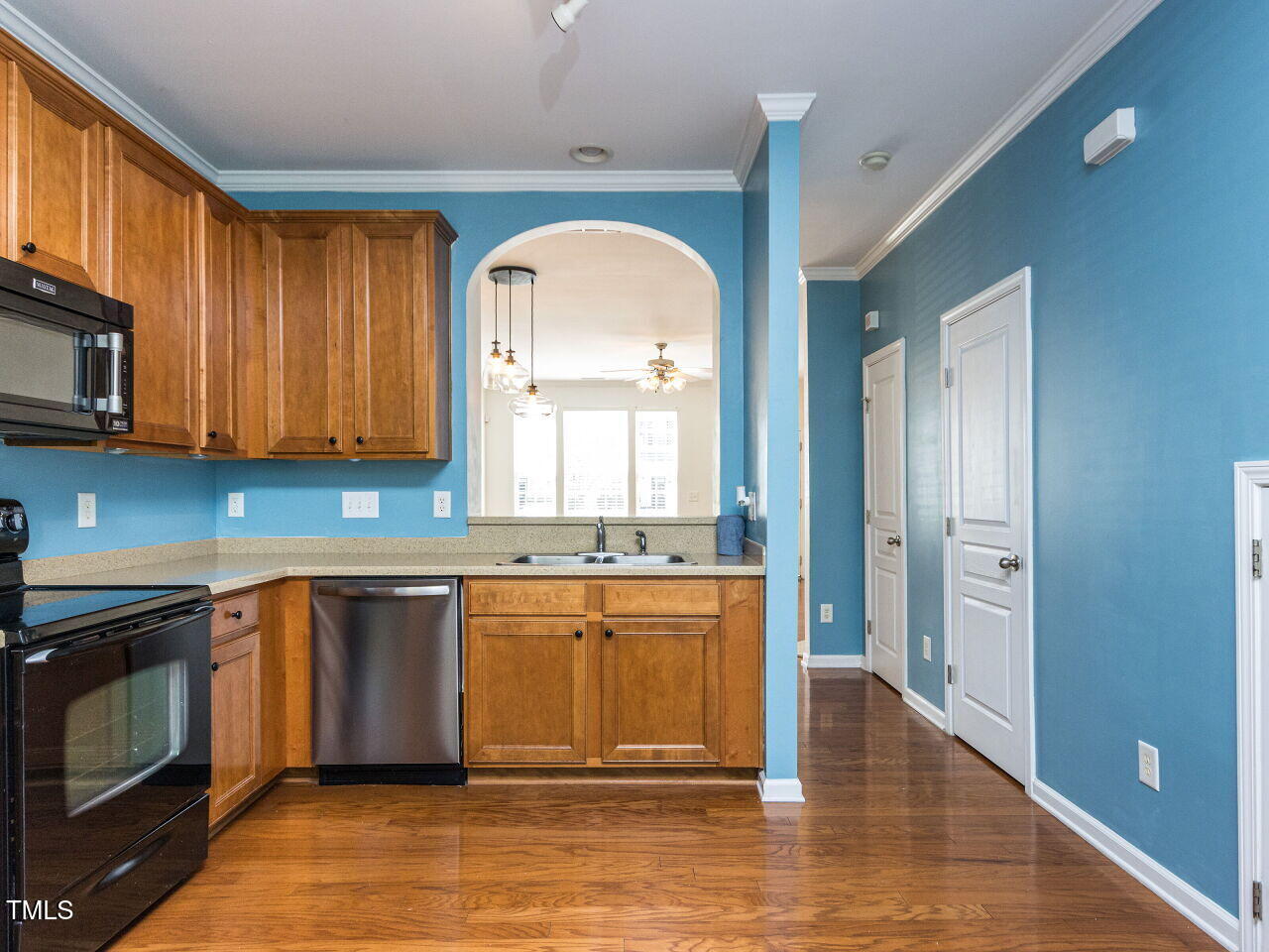 205 Cedar Elm Road Durham, NC 27713 - Photo 7 of 29 kitchen looking towards front