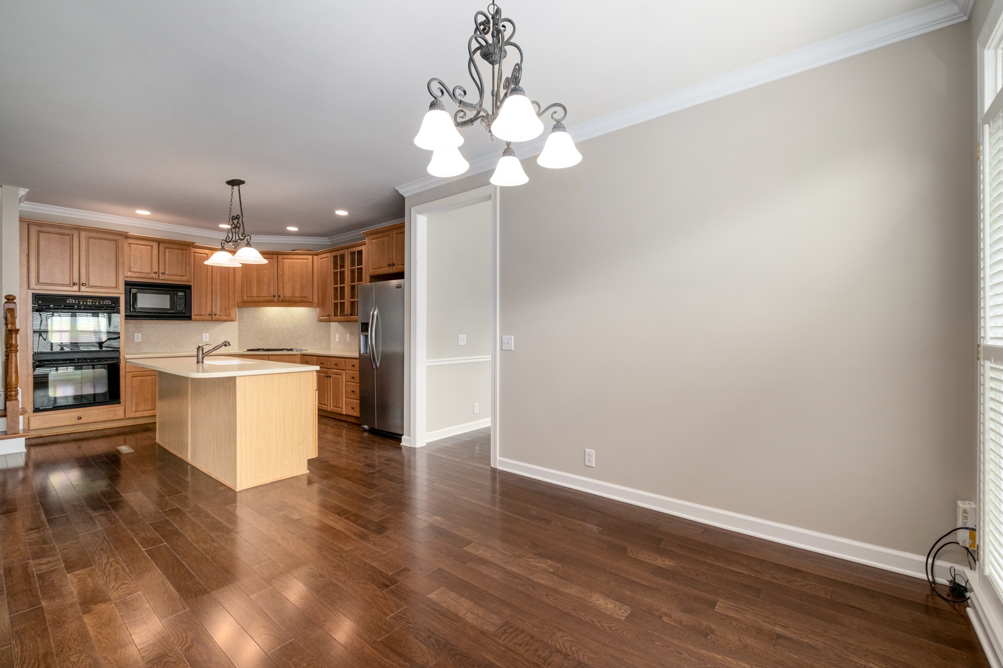 229 Gillette Drive Franklin, TN 37069 - Photo 4 of 47 a view of kitchen with granite countertop cabinets and refrigerator