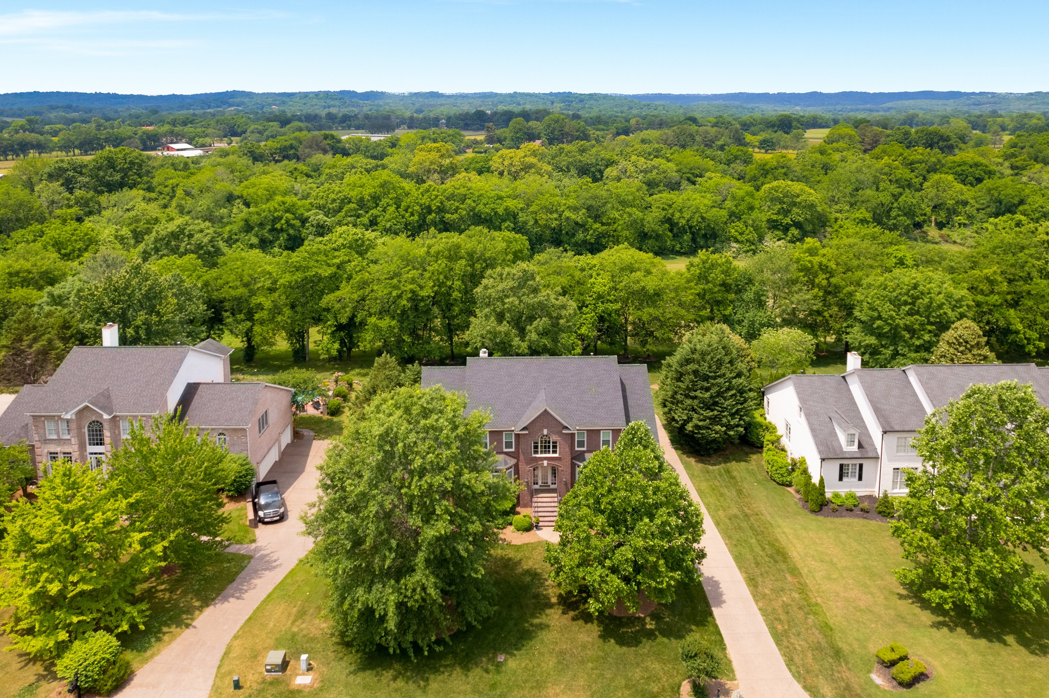 229 Gillette Drive Franklin, TN 37069 - Photo 45 of 47 an aerial view of a house