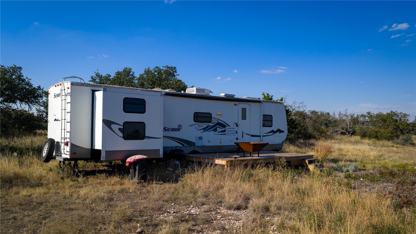 8500 Buck Ridge Drive Brady, TX 76825 - Photo 22 of 32 a view of a house with a yard