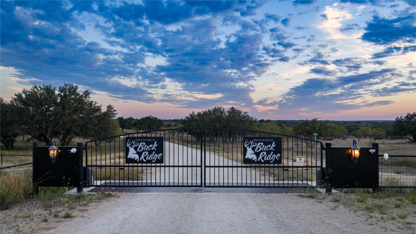 8500 Buck Ridge Drive Brady, TX 76825 - Photo 25 of 32 a view of a wrought iron fences in front of house