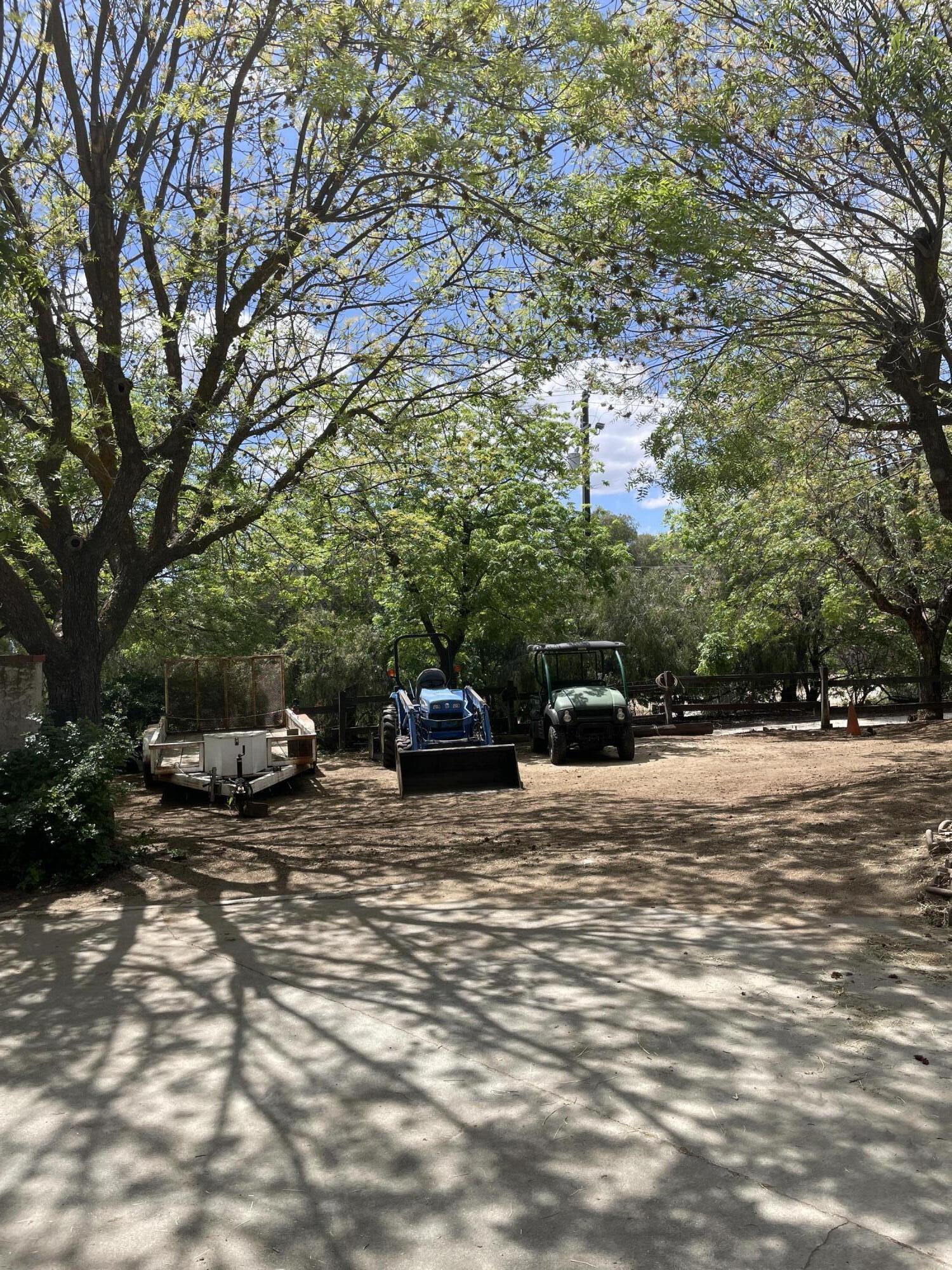 38540 Alva Drive Cherry Valley, CA 92223 - Photo 54 of 60 a view of a outdoor space with deck and trees