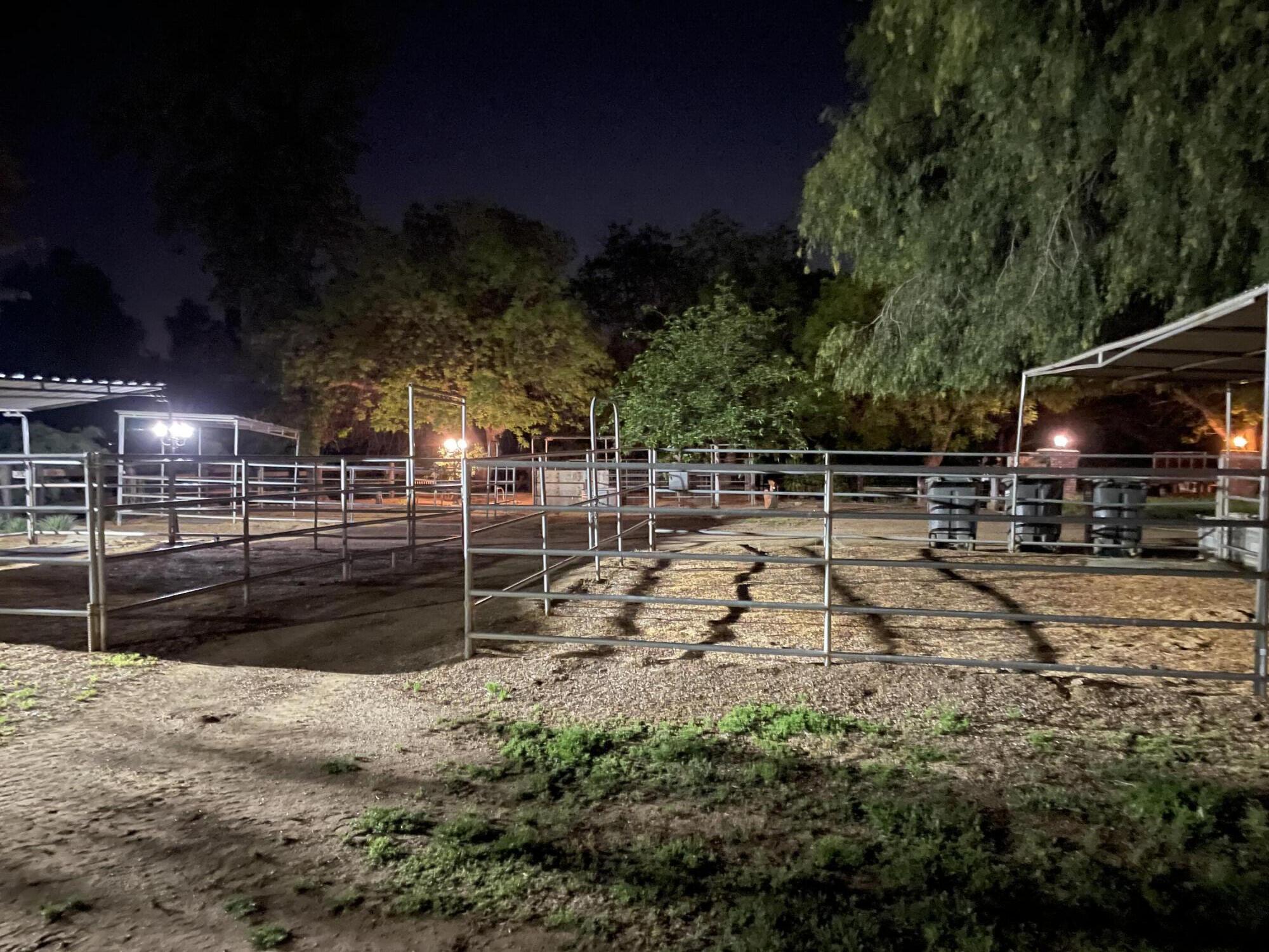 38540 Alva Drive Cherry Valley, CA 92223 - Photo 58 of 60 Stalls at night time