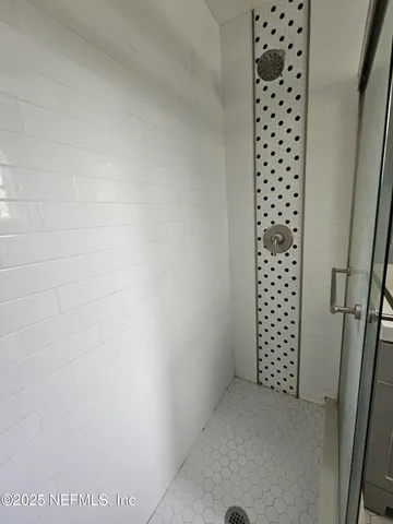 a living room with wooden floor