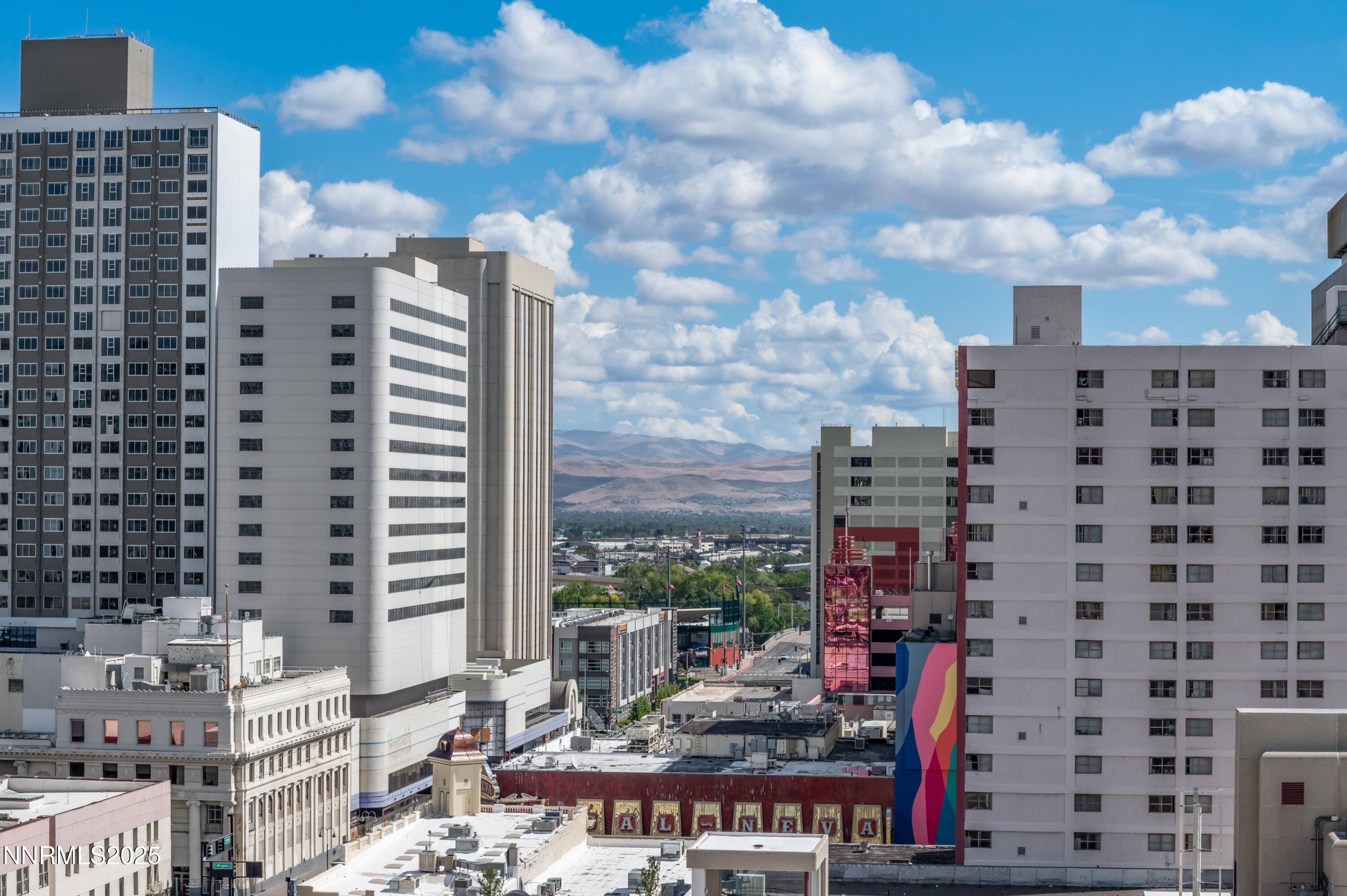 200 West 2nd Street, Unit 1101 Reno, NV 89501 - Photo 23 of 38 a city view with tall buildings