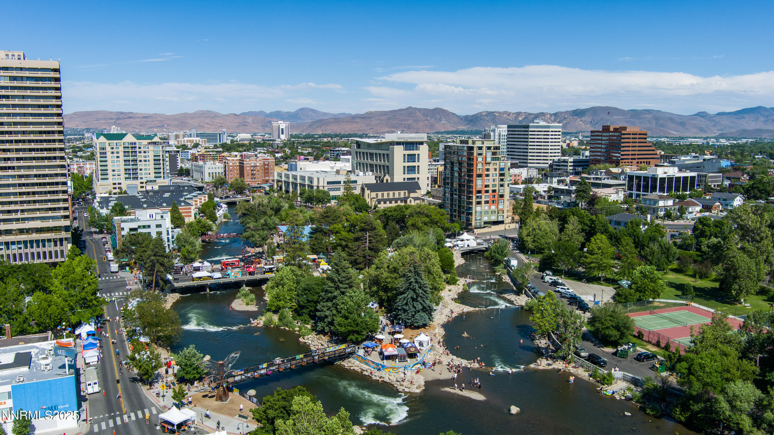 200 West 2nd Street, Unit 1101 Reno, NV 89501 - Photo 37 of 38 a view of a city with tall buildings