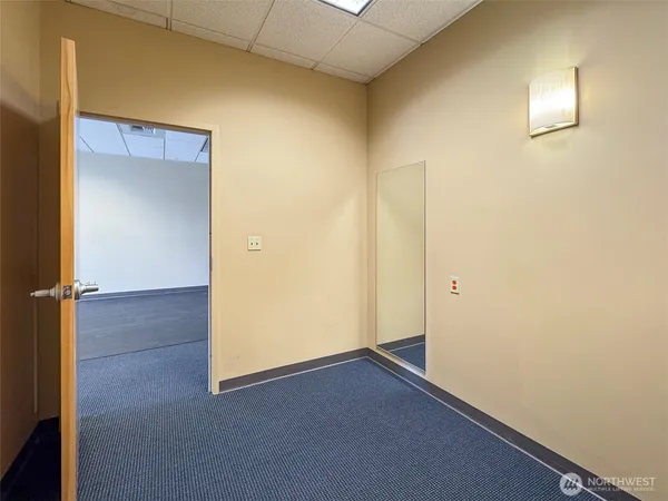 a view of empty room