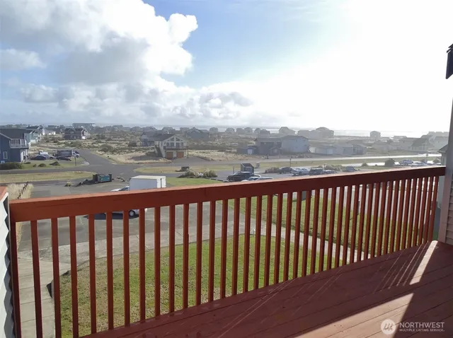 a view of an front door