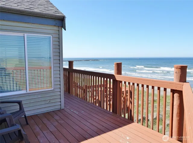 a view of a roof deck