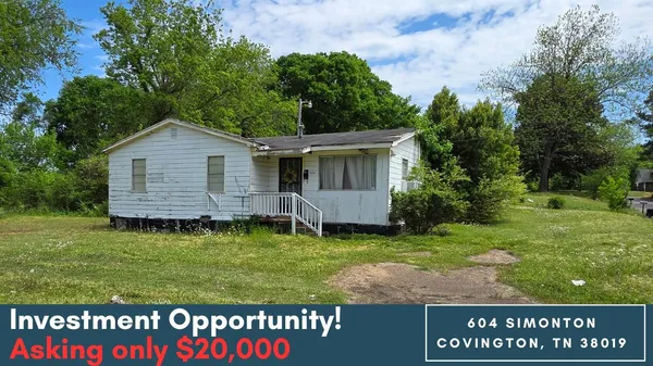 $20,000 | 604 Simonton Street, Covington, TN 38019