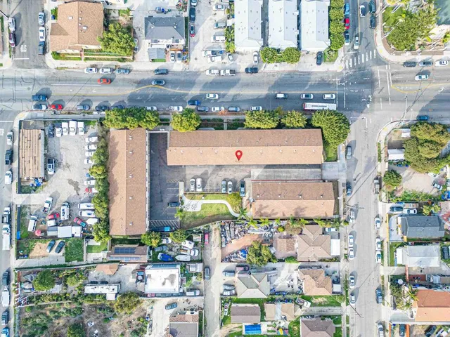 a view of city and street