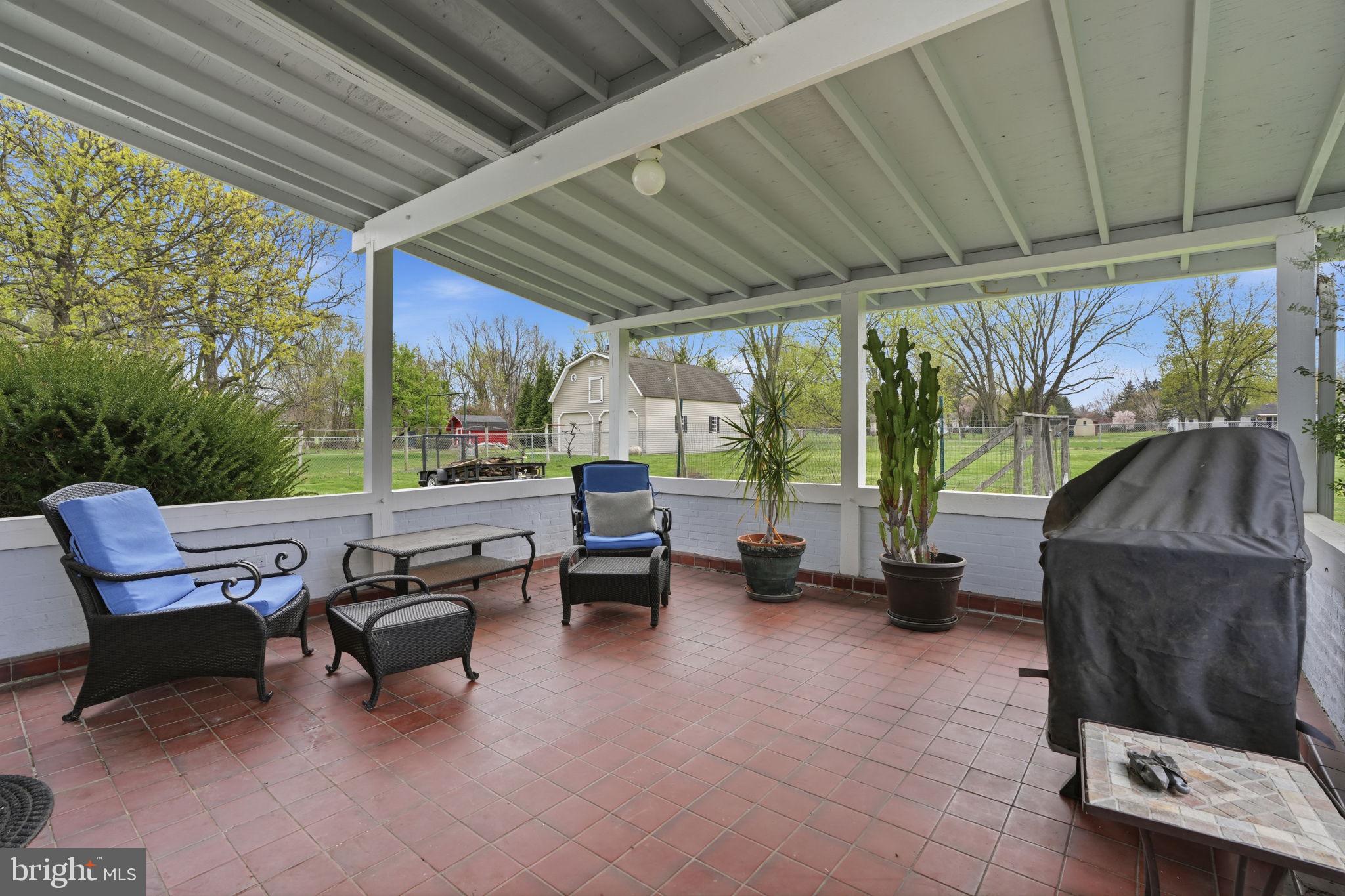 1240 Almshouse Road Jamison, PA 18929 - Photo 18 of 42 Relaxing covered patio