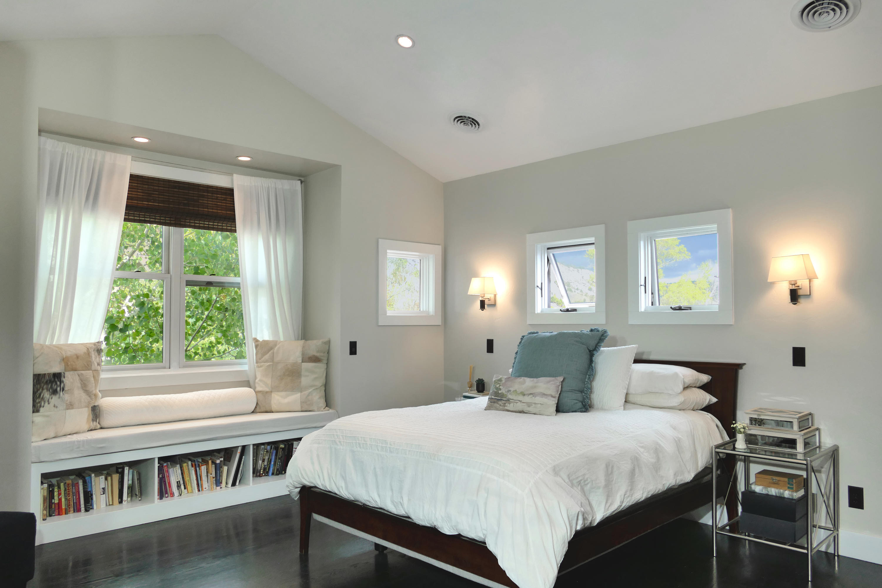 420 Amy Way Ridgway, CO 81432 - Photo 8 of 17 a bedroom with a bed and a large window