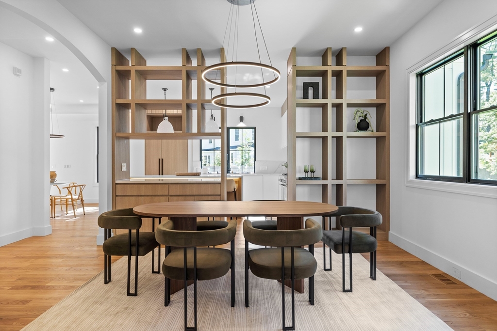 34 Garrison Road Wellesley, MA 02482 - Photo 3 of 28 a dining room with furniture and window