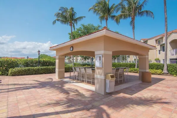 a view of a backyard with a garden