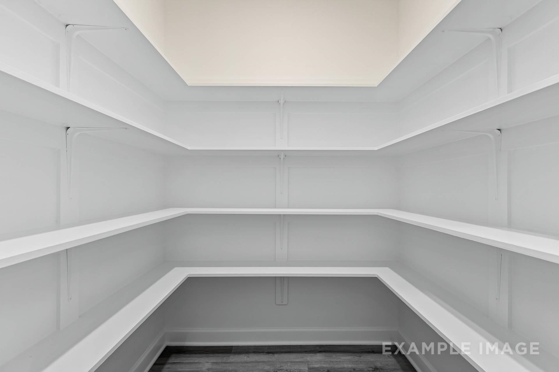 100 Morningside Lane Angier, NC 27501 - Photo 13 of 39 Wood shelving as option - sample picture