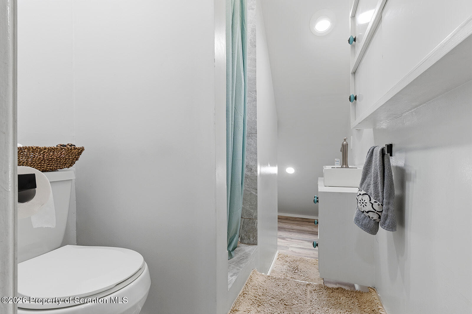 846 Monroe Avenue Scranton, PA 18510 - Photo 58 of 87 a bathroom with a toilet and a shower