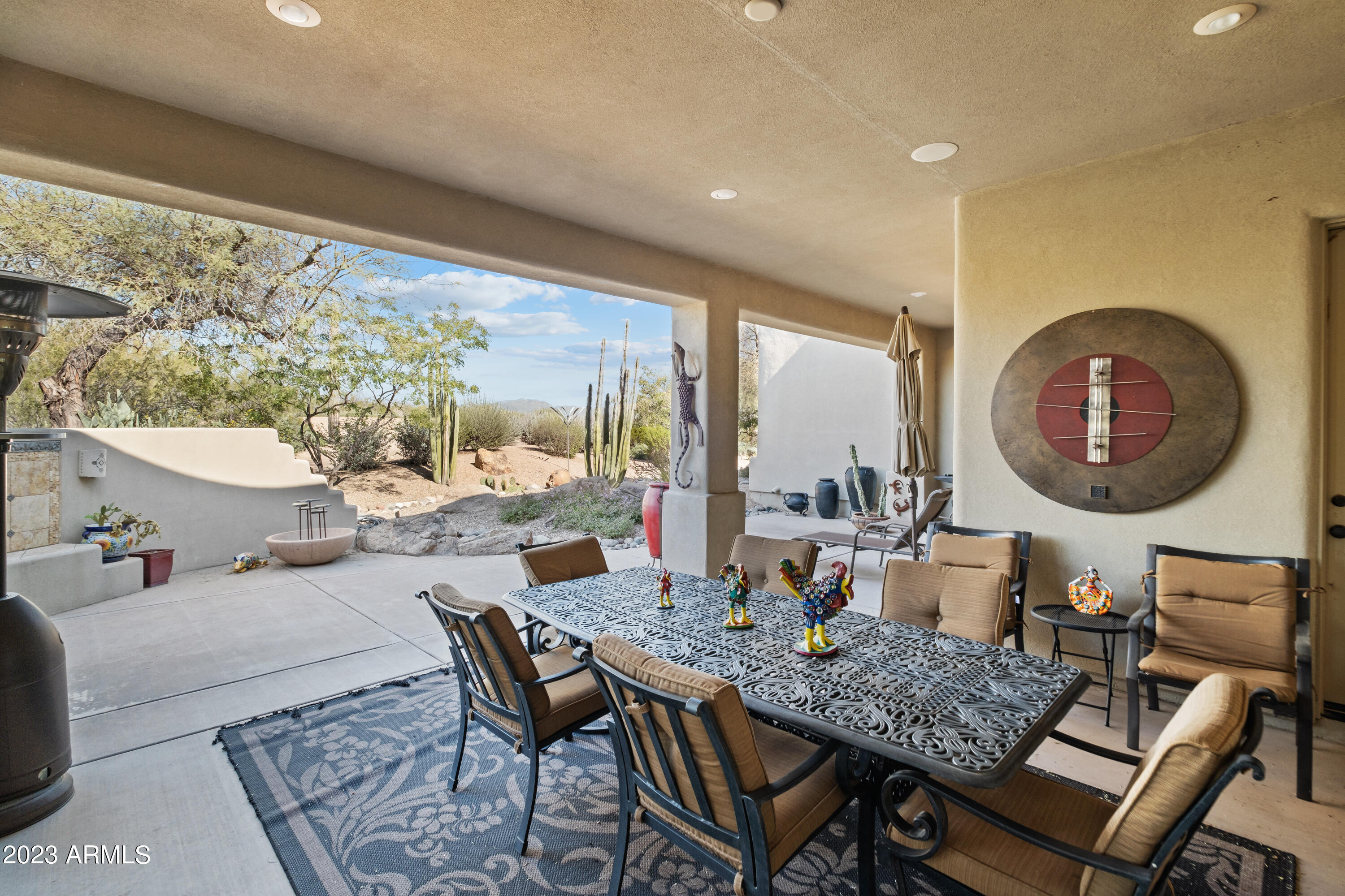 27704 North Granite Mountain Road Rio Verde, AZ 85263 - Photo 25 of 28 Covered patio