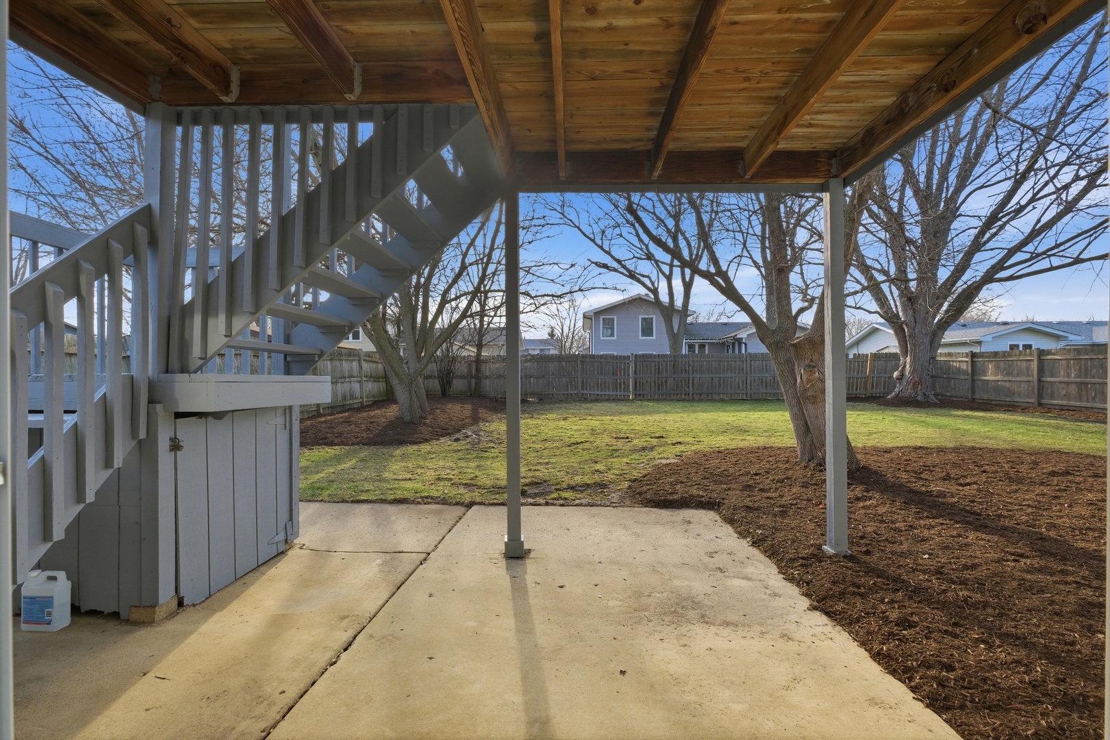 1450 Meyer Road Hoffman Estates, IL 60169 - Photo 21 of 28 a view of yard along with trees