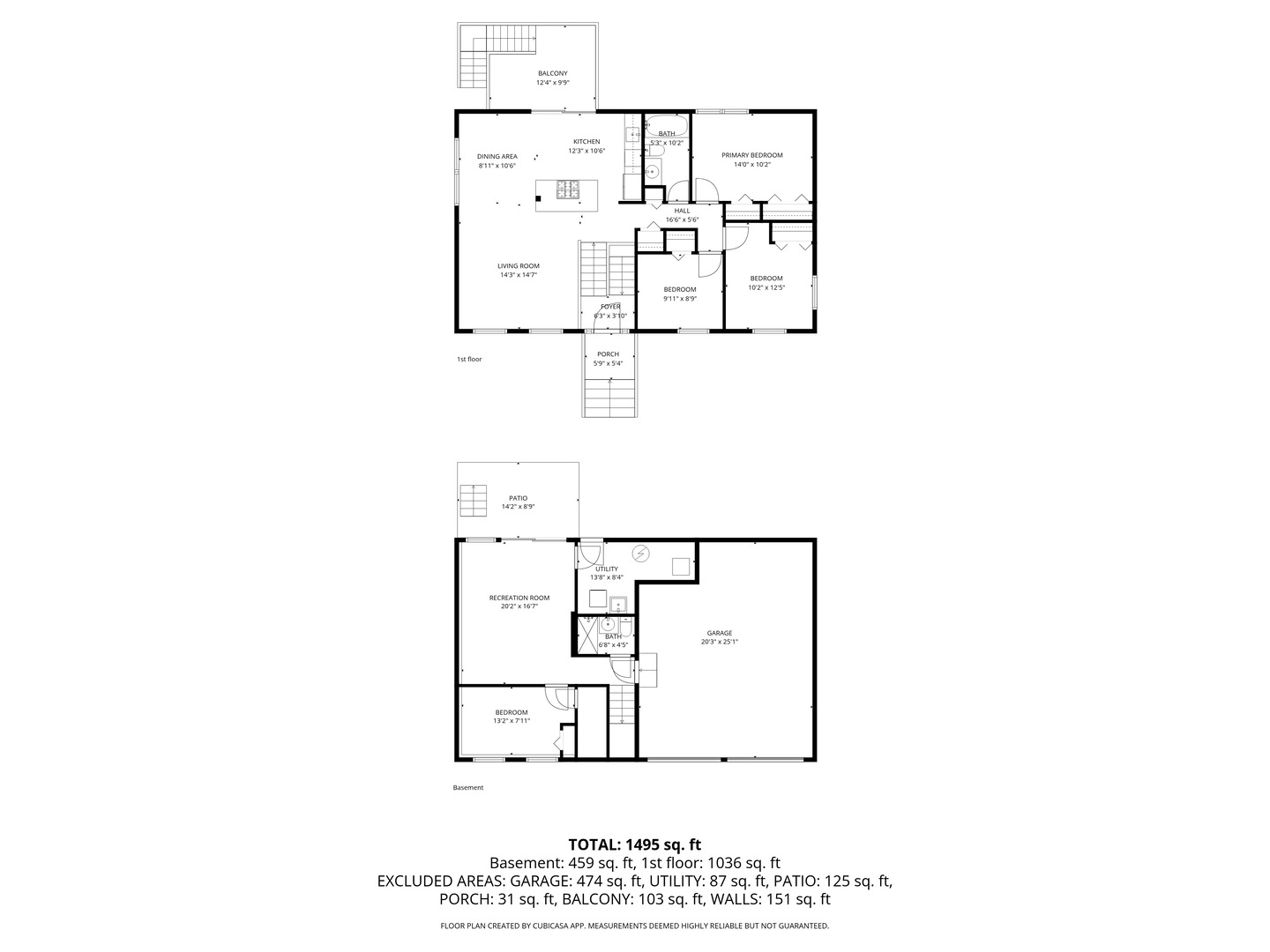 1450 Meyer Road Hoffman Estates, IL 60169 - Photo 28 of 28 a picture of a floor plan