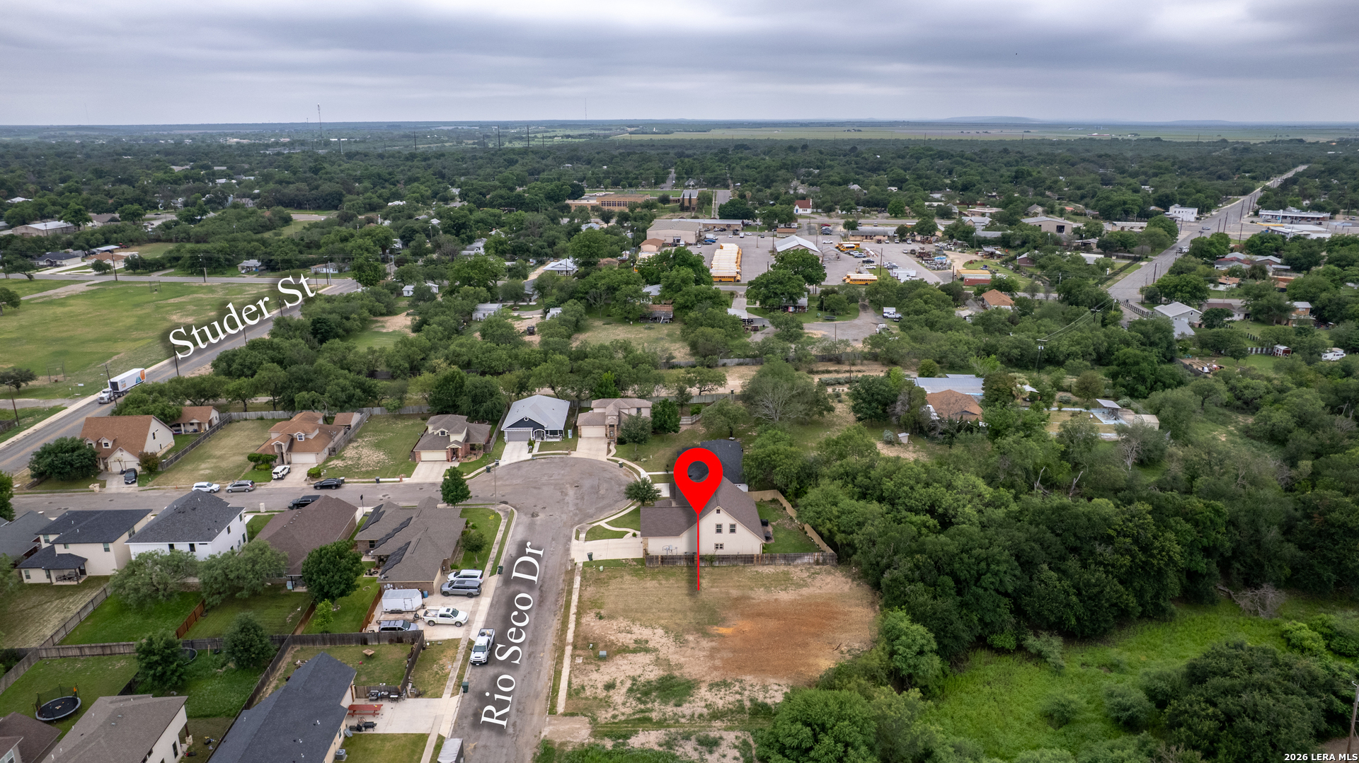19 Rio Seco Drive Uvalde, TX 78801 - Photo 5 of 10 an aerial view of residential house with outdoor space and trees