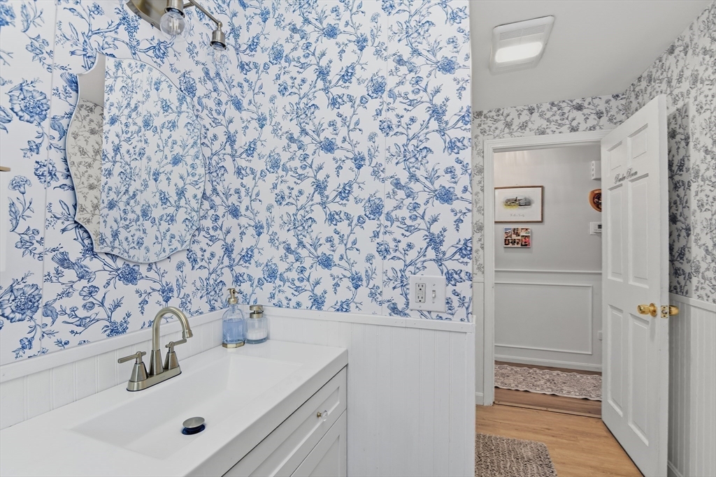 80 Walnut Street Middleboro, MA 02346 - Photo 18 of 34 a bathroom with a sink and a mirror