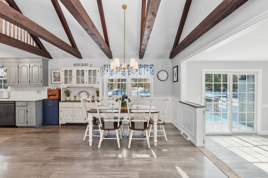 80 Walnut Street Middleboro, MA 02346 - Photo 5 of 34 a view of a dining room with furniture window and wooden floor