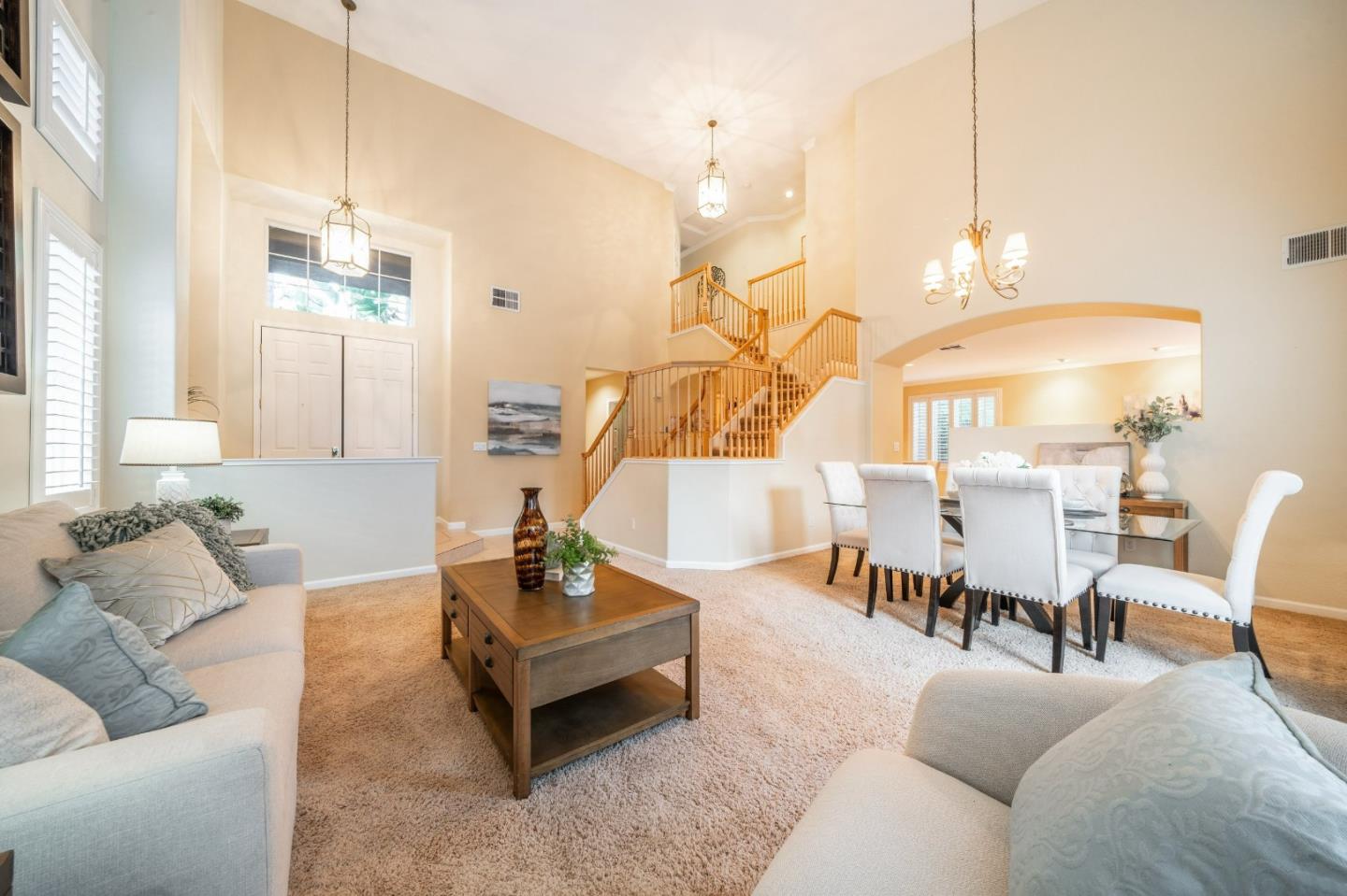 1486 Bay Tree Drive Gilroy, CA 95020 - Photo 3 of 26 a living room with furniture and wooden floor