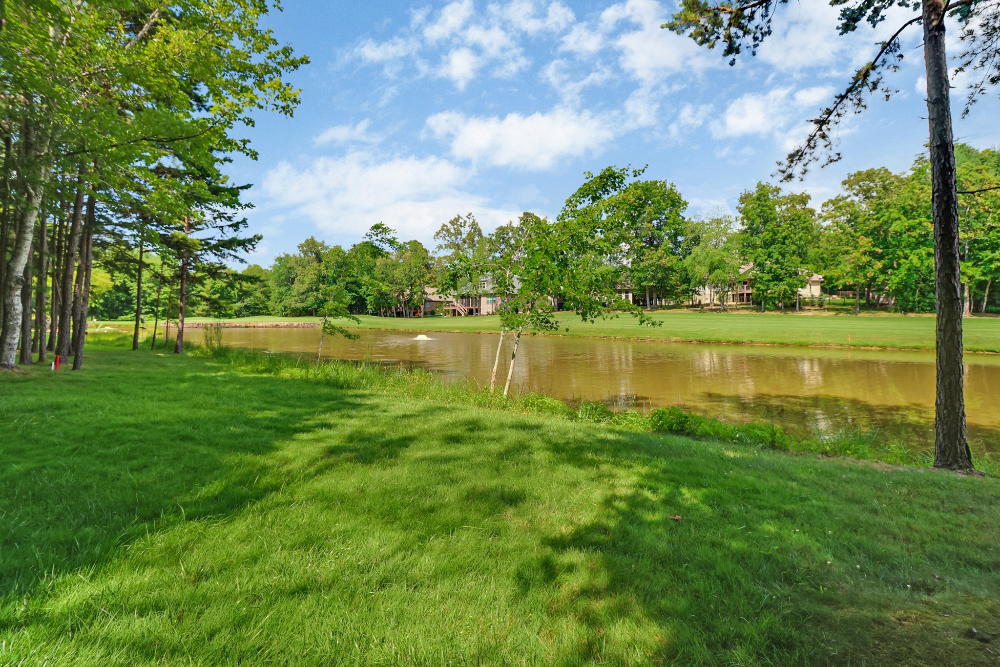 44 Inwood Court Crossville, TN 38558 - Photo 49 of 54 a view of a lake with a big yard