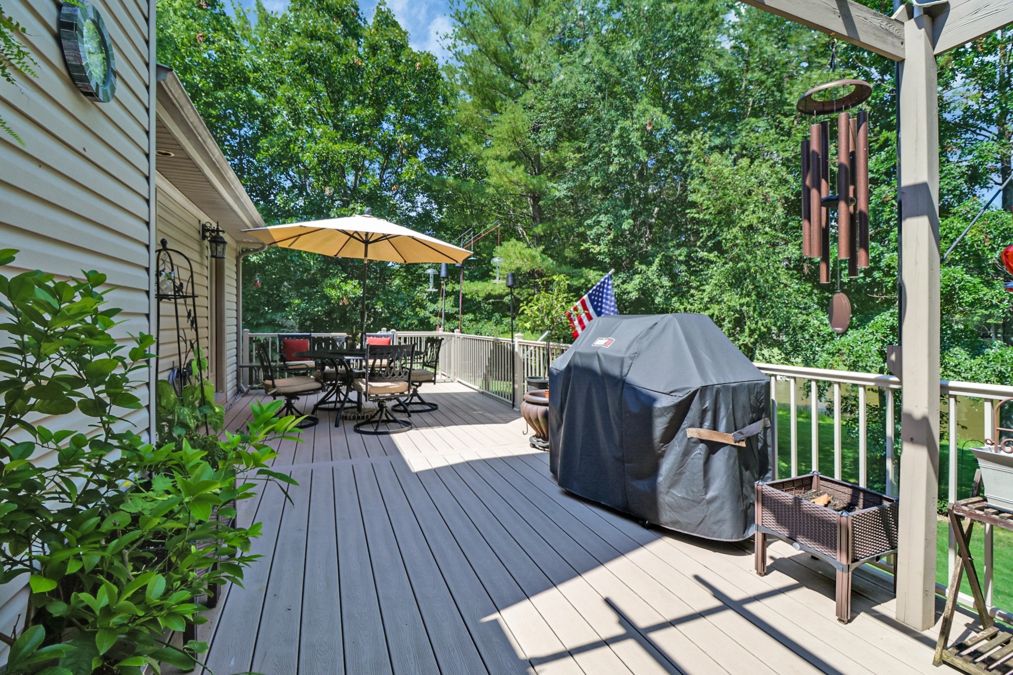 44 Inwood Court Crossville, TN 38558 - Photo 51 of 54 a view of balcony with outdoor seating and wooden floor