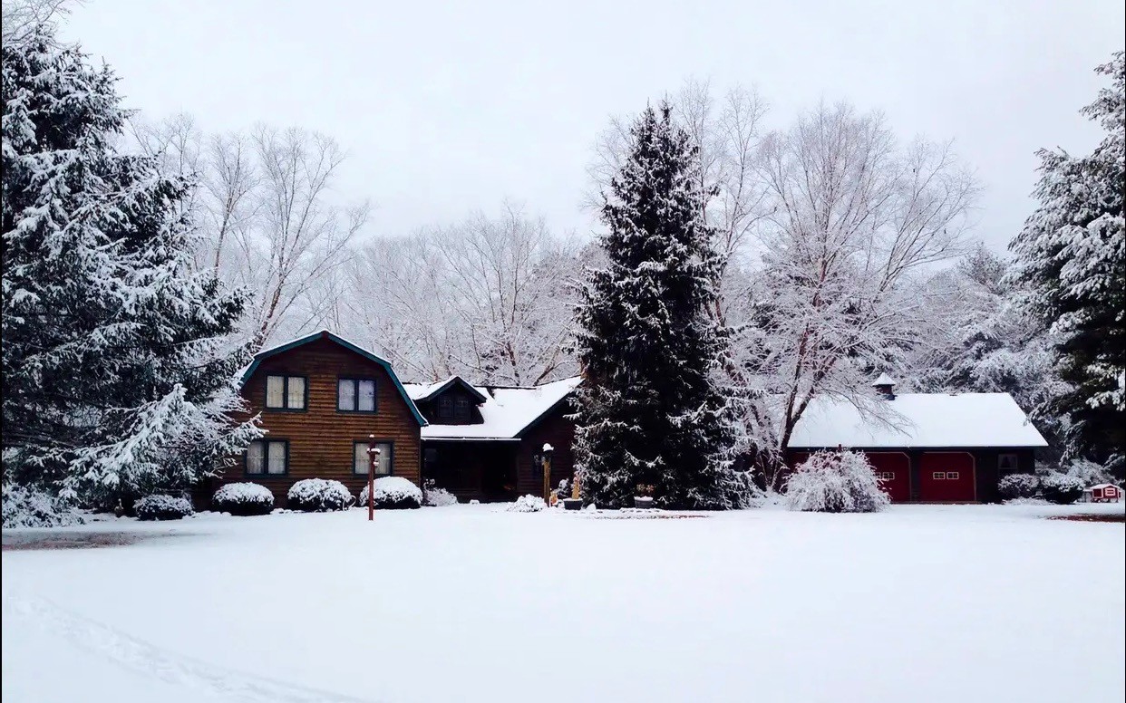 1006 Remington Place Manchester, TN 37355 - Photo 70 of 95 a front view of a house with a yard covered in snow