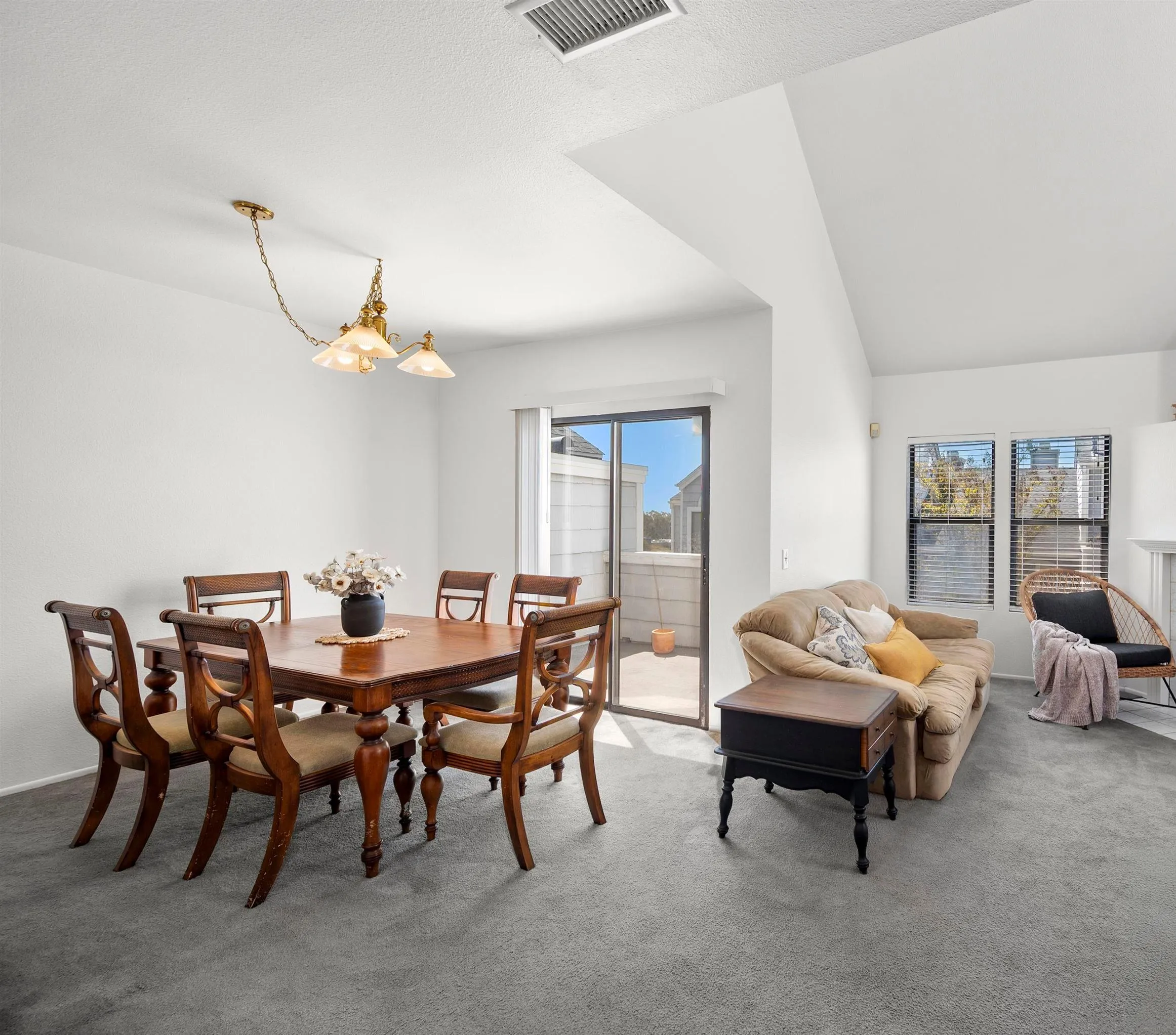 11061 Scripps Ranch Boulevard San Diego, CA 92131 - Photo 11 of 66 a view of a dining room with furniture and wooden floor