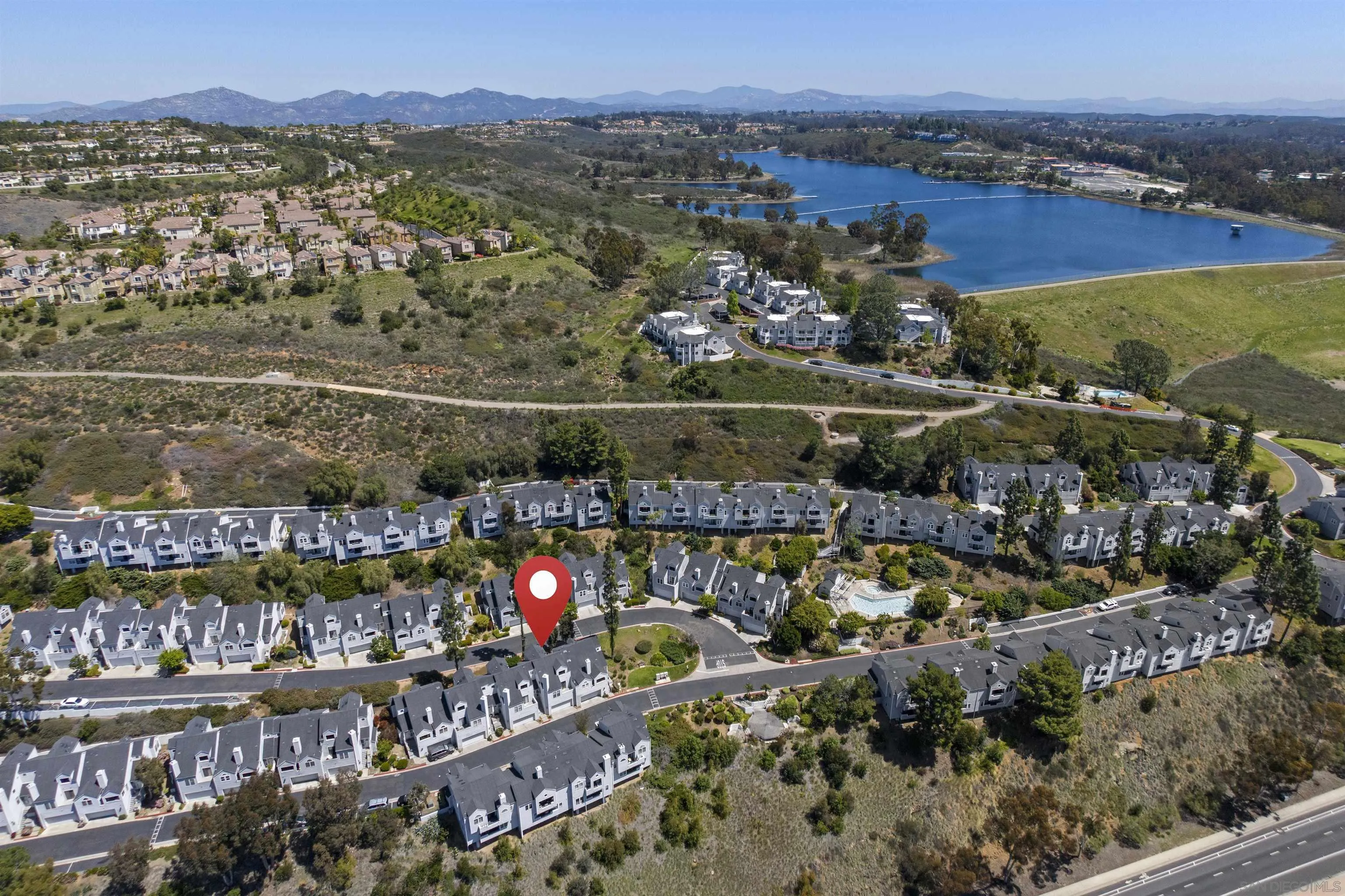 11061 Scripps Ranch Boulevard San Diego, CA 92131 - Photo 53 of 66 a view of a city with mountains in the background