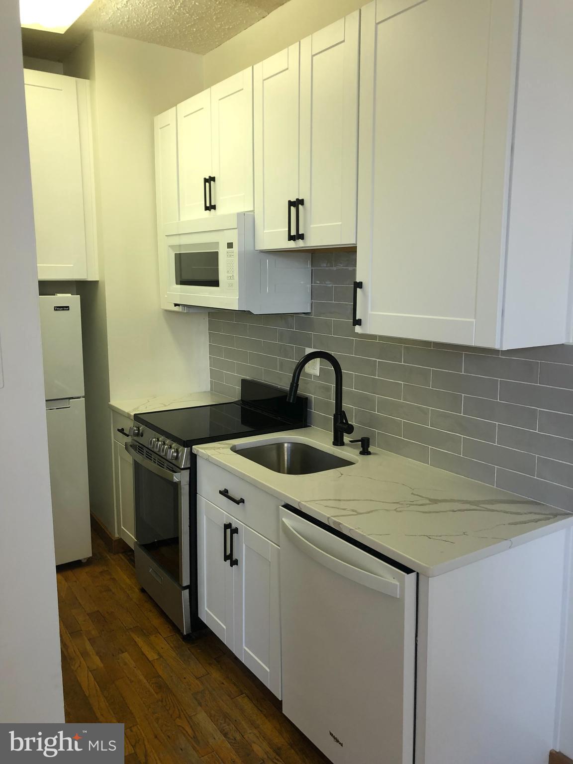 1615 Q Street Northwest, Unit 406 Washington, DC 20009 - Photo 3 of 21 All New Cabinets, Quartz Counters & Appliances