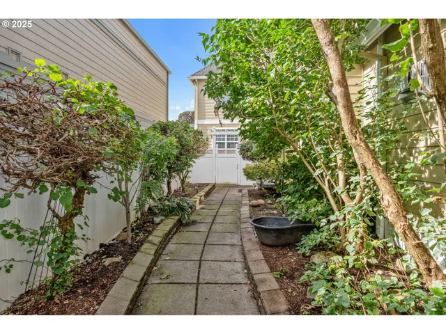 a view of outdoor space and yard