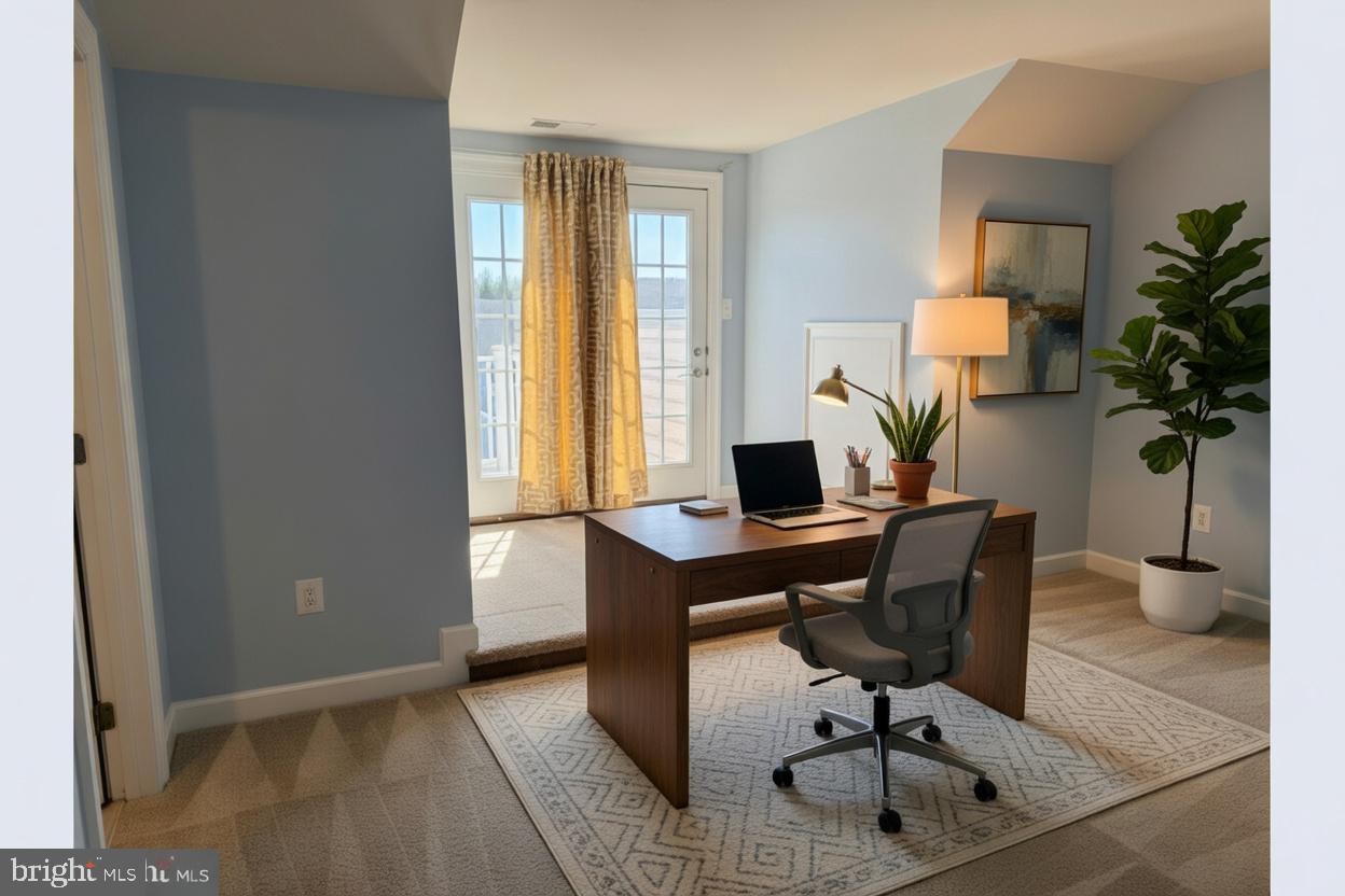 3990 Cephas Child Road Doylestown, PA 18902 - Photo 41 of 53 a view of a workspace with furniture and a window