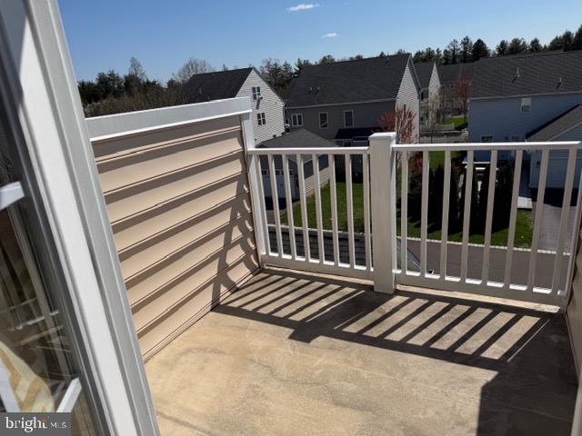 3990 Cephas Child Road Doylestown, PA 18902 - Photo 44 of 53 a view of a balcony with wooden floor