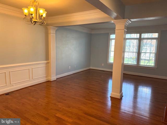 3990 Cephas Child Road Doylestown, PA 18902 - Photo 7 of 53 wooden floor in an empty room with a window