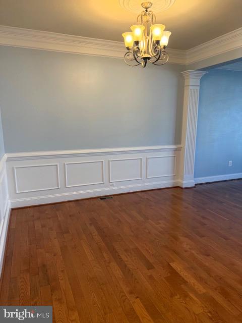 3990 Cephas Child Road Doylestown, PA 18902 - Photo 8 of 53 a view of an empty room with chandelier