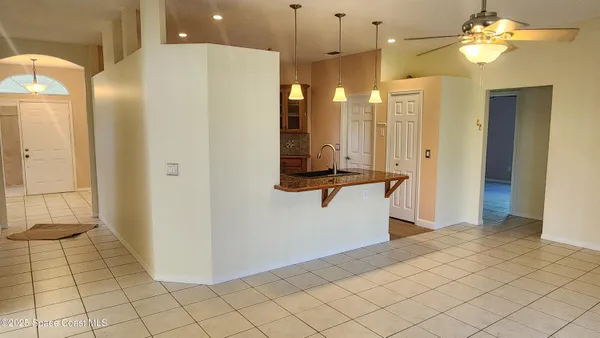 a view of a bathroom with a shower