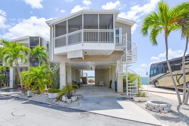 a view of a building with a outdoor space
