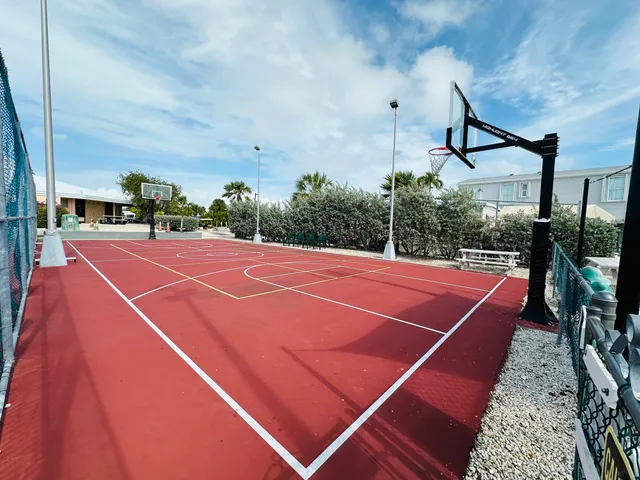 a view of a lake and a yard