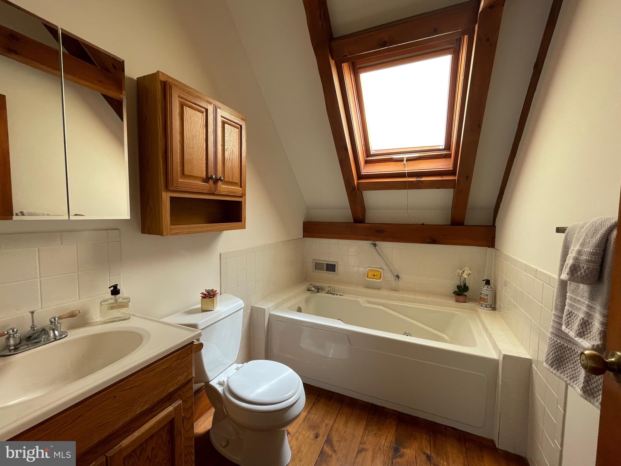 521 Dearing Road Huntly, VA 22640 - Photo 29 of 42 a bathroom with a sink and a mirror