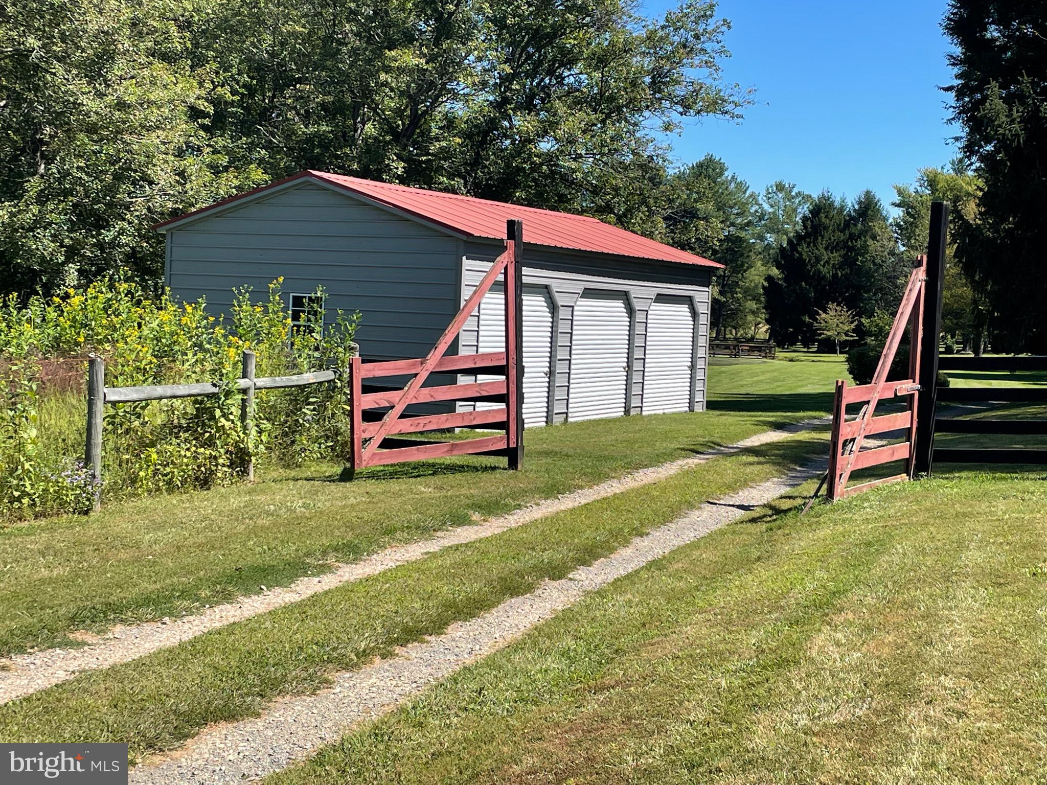 521 Dearing Road Huntly, VA 22640 - Photo 35 of 42 a view of a house with backyard