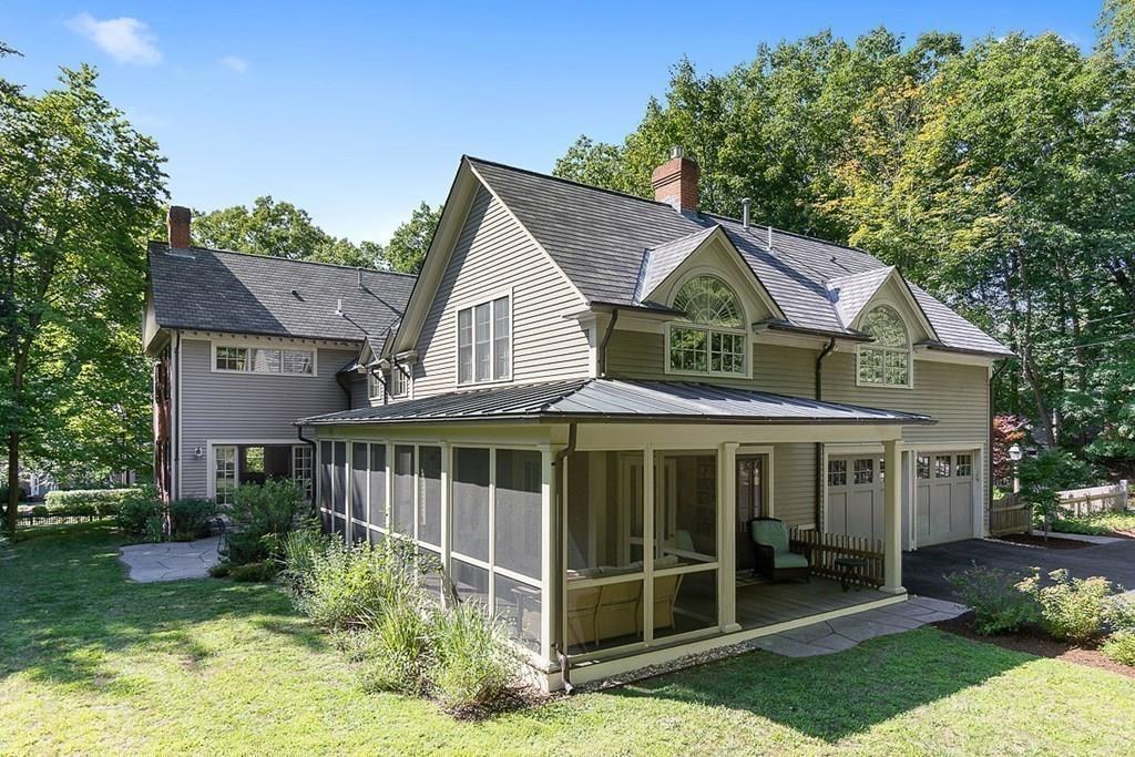148 Monument Street Concord, MA 01742 - Photo 23 of 25 a view of a house with a yard